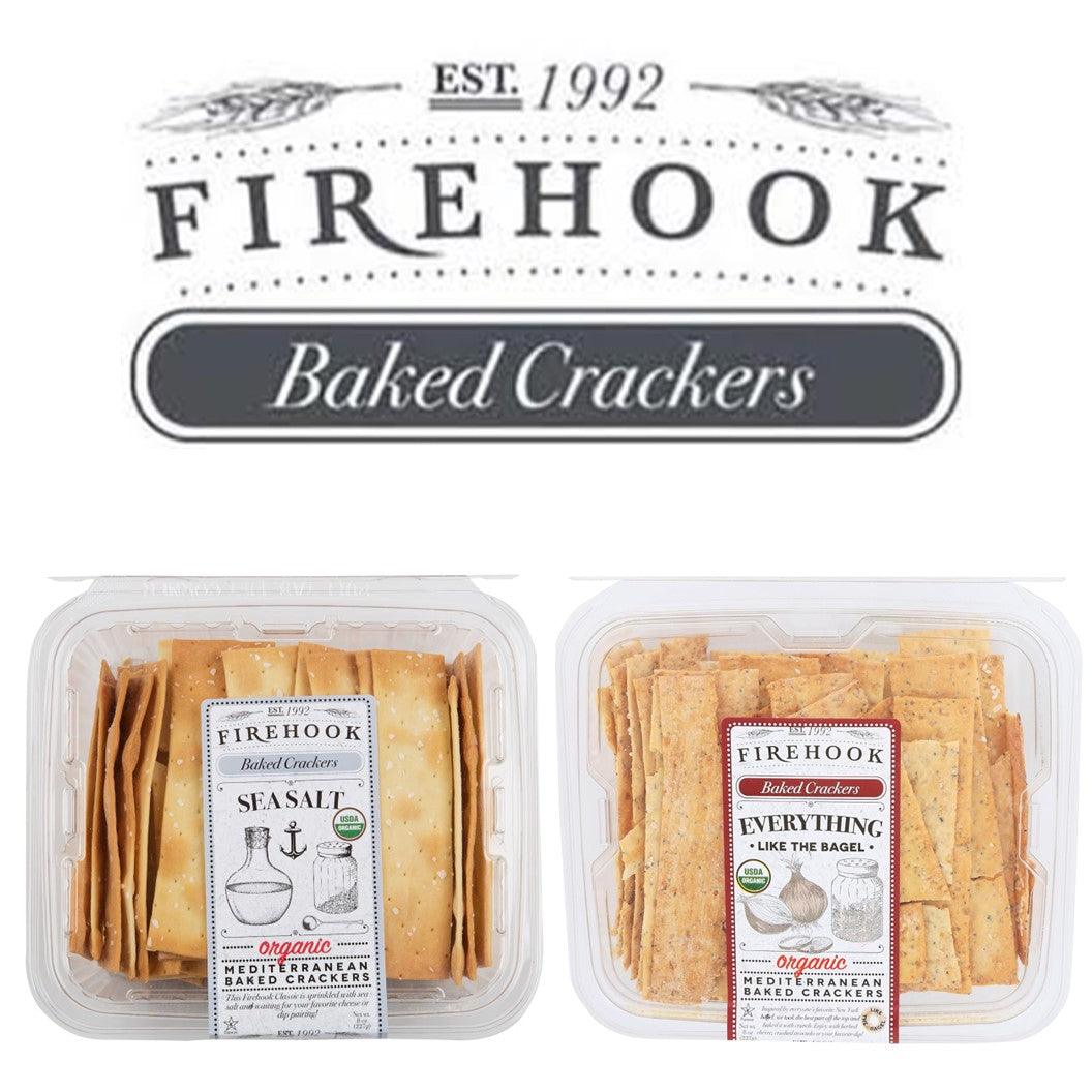 Firehook Logo Firehook Baked Cracker 8oz. – East Side Grocery