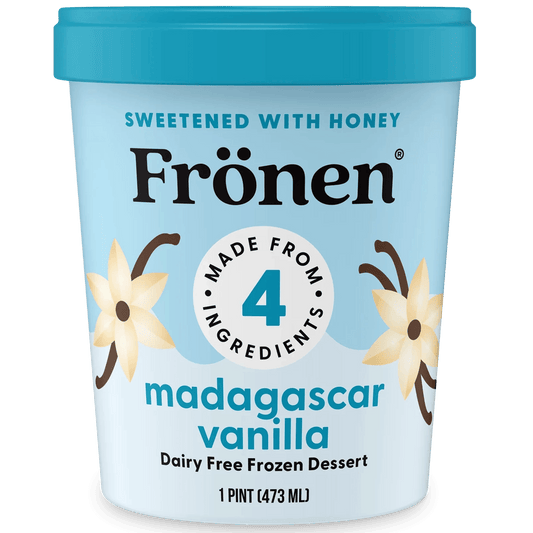 Frönen Frozen Dessert Madagascar Vanilla Pint - East Side Grocery