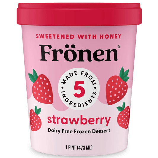 Frönen Frozen Dessert Strawberry Pint - East Side Grocery