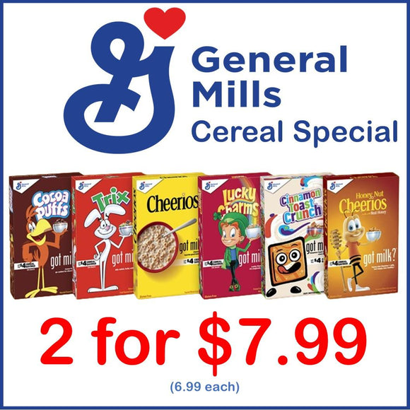 General Mills Cereal Special - East Side Grocery