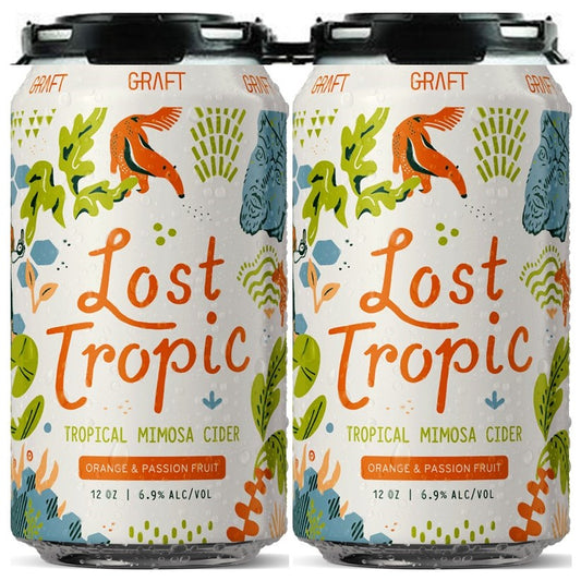 Graft Cider Lost Topic 12oz. Can