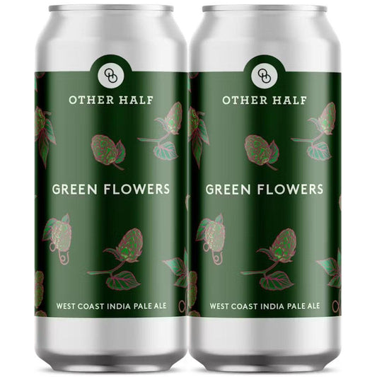 Other Half Green Flowers 16oz. Can