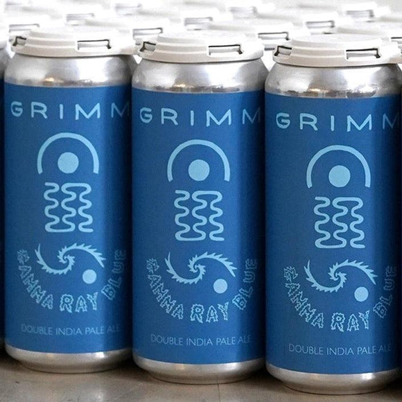 Grimm Gamma Ray Blue 16oz. Can - East Side Grocery