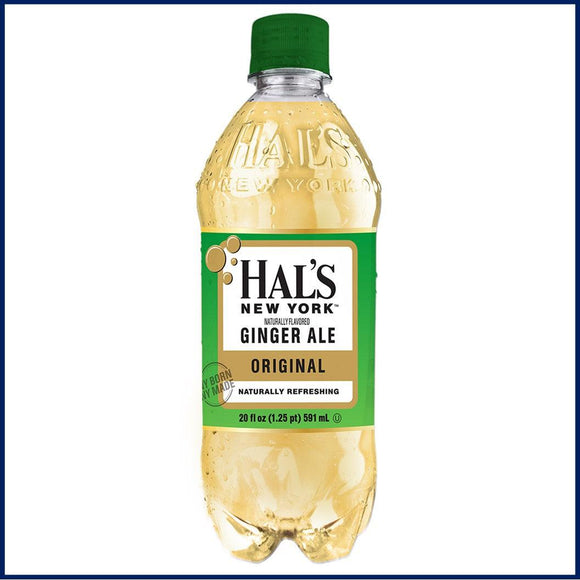 Hal's Ginger Ale 20oz. Bottle - East Side Grocery