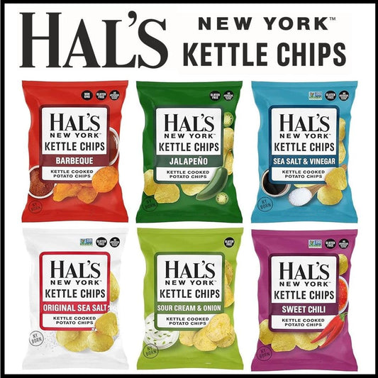 Hal's Kettle Cooked Potato Chips 5oz. - East Side Grocery