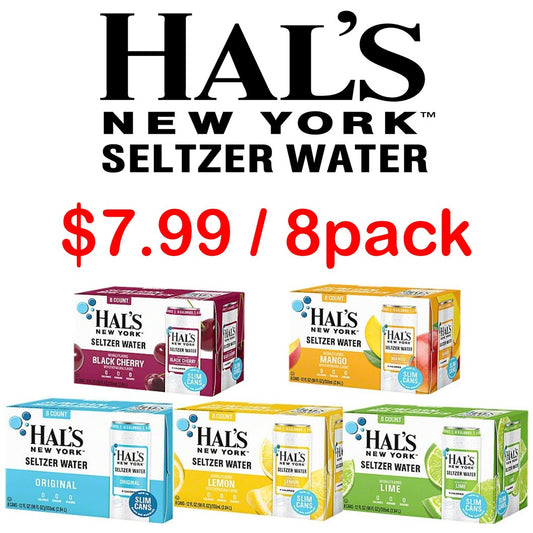 Hal's Seltzer 12 Can Special