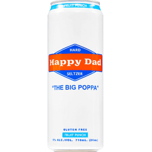 Happy Dad Hard Seltzer Fruit Punch 24oz. Can - East Side Grocery