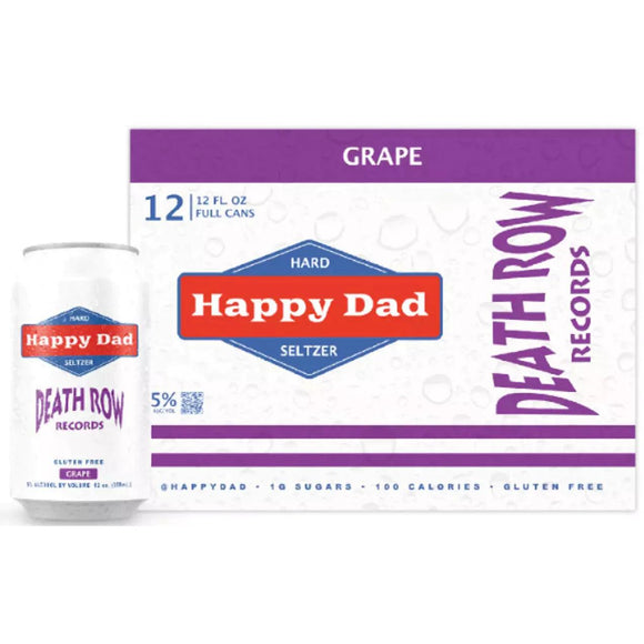 Happy Dad Hard Seltzer Grape 12oz. Can - East Side Grocery