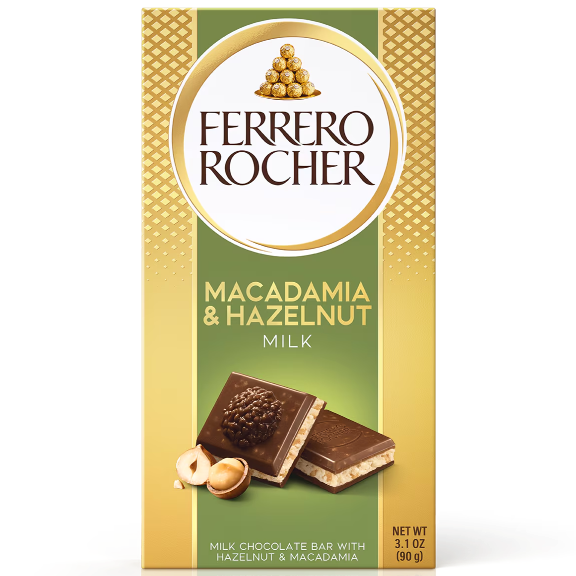 Ferrero Rocher Chocolate Bar 3.1oz.