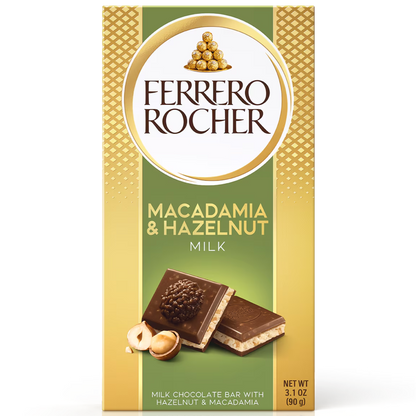 Ferrero Rocher Chocolate Bar 3.1oz.