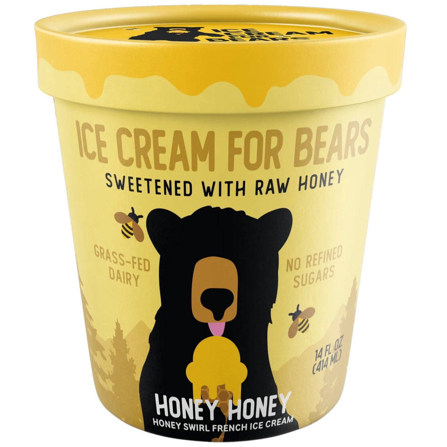 Ice Cream for Bears Honey Honey  14oz.