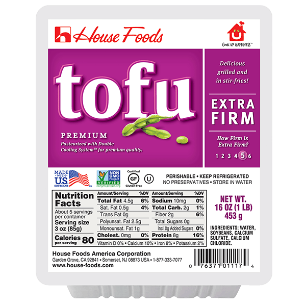 House Foods Extra Firm Tofu 16oz. - East Side Grocery