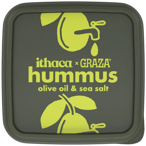 Ithaca x Graza Hummus Olive Oil & Sea Salt 10oz.