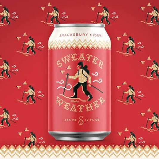 Shacksbury Cider Sweater Weather 12oz. Can