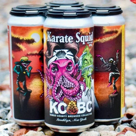 KCBC Karate Squid 16oz. Can