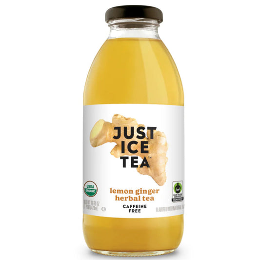 Just Ice Tea Lemon Ginger 16oz.