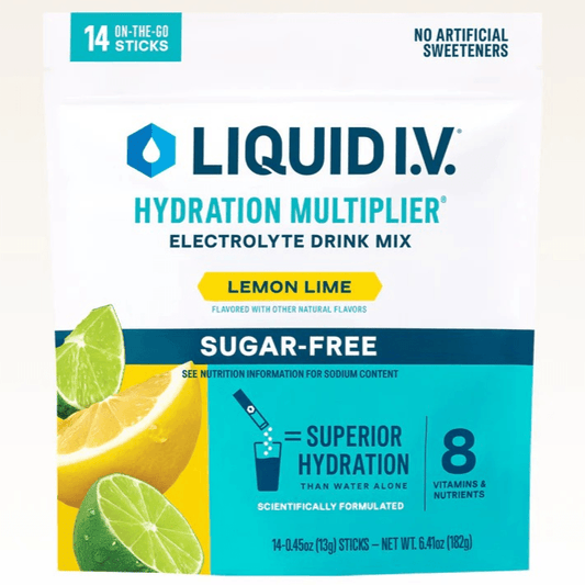Liquid I.V. Hydration Multiplier Sugar Free Lemon Lime - East Side Grocery