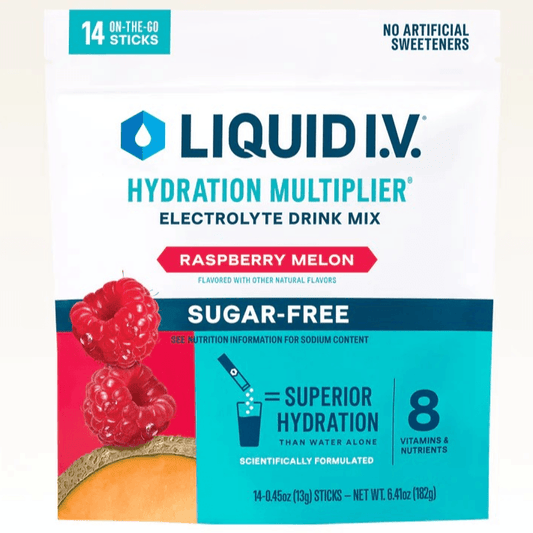 Liquid I.V. Hydration Multiplier Sugar Free Raspberry Melon - East Side Grocery