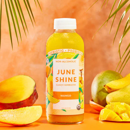 Junshine Kombucha Mango 16oz.