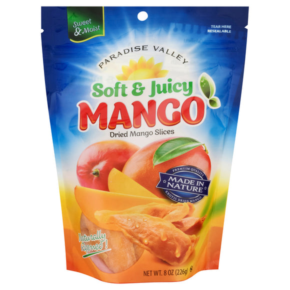 Paradise Valley Dried Mango Slice 8oz.
