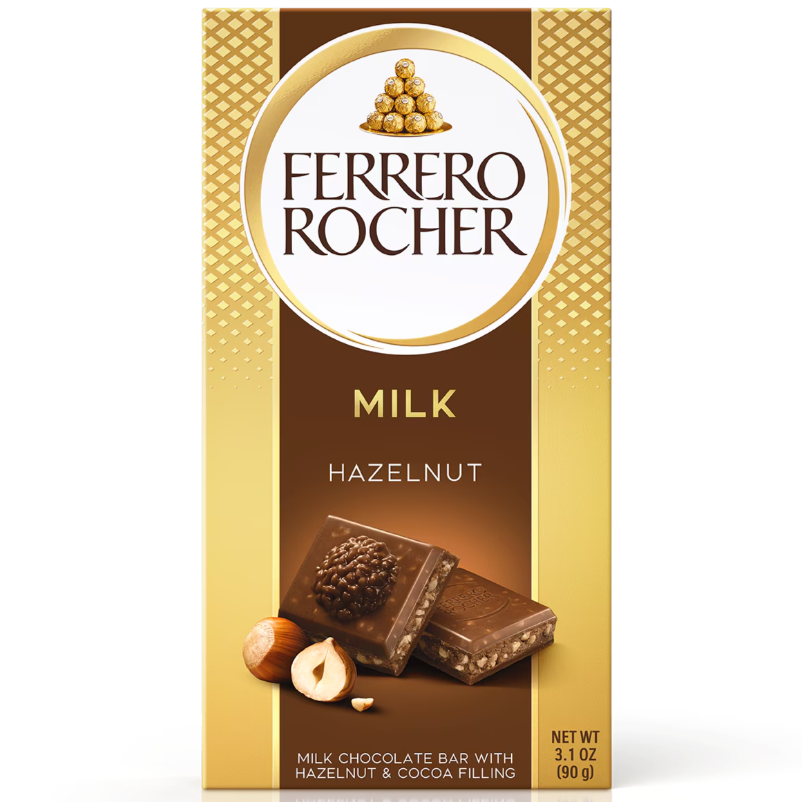 Ferrero Rocher Chocolate Bar 3.1oz.
