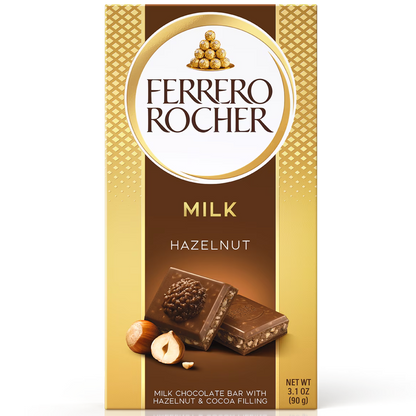 Ferrero Rocher Chocolate Bar 3.1oz.