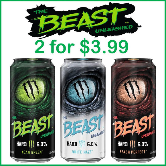Monster The Beast Unleashed 16oz. Can Special - East Side Grocery