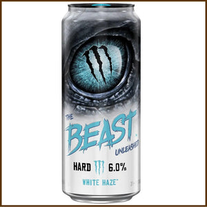Monster The Beast Unleashed White Haze 16oz. Can - East Side Grocery