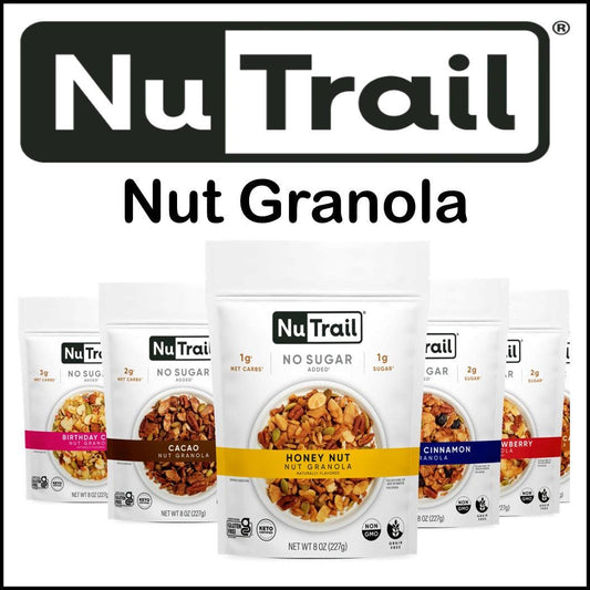 Nu Trail Keto Nut Granola 8oz. - East Side Grocery