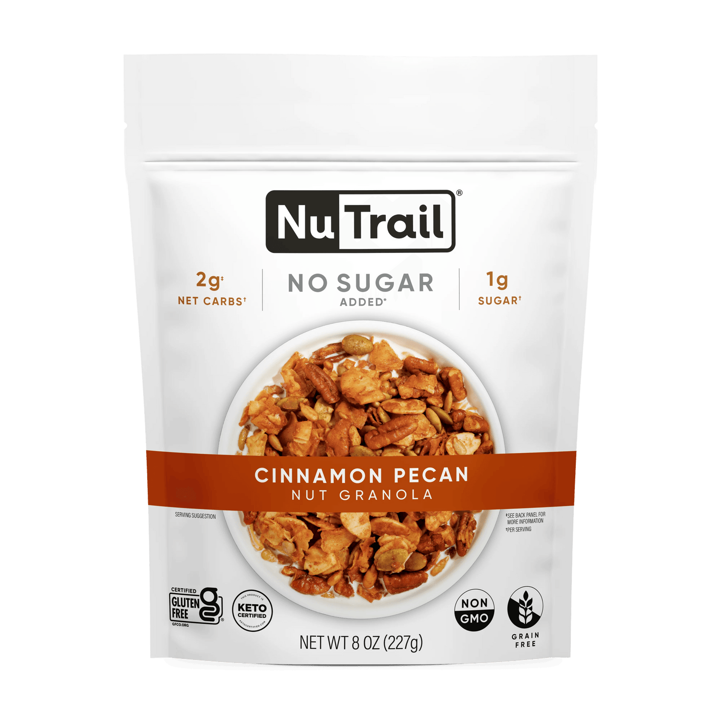 Nu Trail Keto Nut Granola 8oz. - East Side Grocery