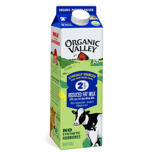 Organic Valley 2% Milk Quarts - East Side Grocery