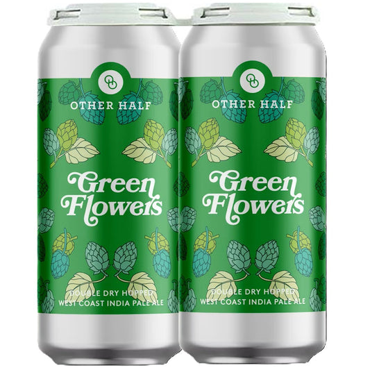 Other Half Green Flowers 16oz. Can