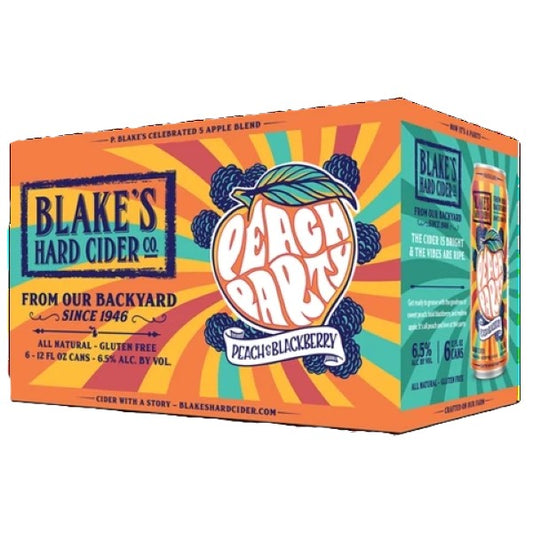 Blake's Hard Cider Peach Party 12oz. Can