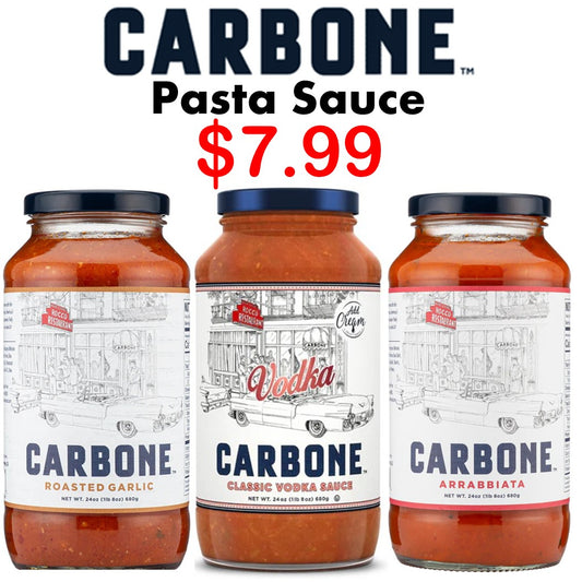 Carbone Pasta Sauce 24oz. Special