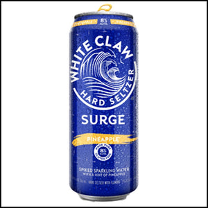 White Claw Hard Seltzer Surge Pineapple 19.2oz. Can