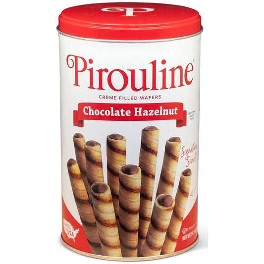 Pirouline Chocolate Hazelnut Wafers 14oz. - East Side Grocery