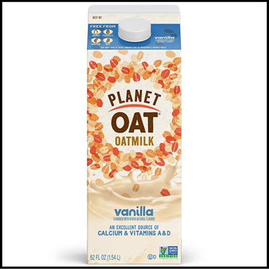 Planet Oat Oatmilk Vanilla 52oz. - East Side Grocery