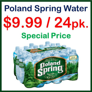Poland Spring Water 16oz. - 24 Pack Special - East Side Grocery