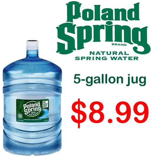 Poland Spring Water 5 Gallon Special