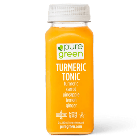 Pure Green Turmeric Tonic Shot 2oz. - East Side Grocery