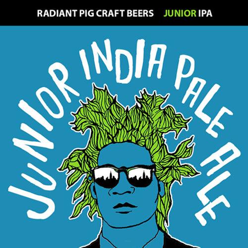 Radiant Pig Junior IPA 16oz. Can - East Side Grocery