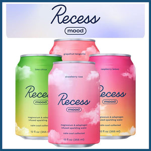 Recess Mood Sparkling Water 12oz. - East Side Grocery