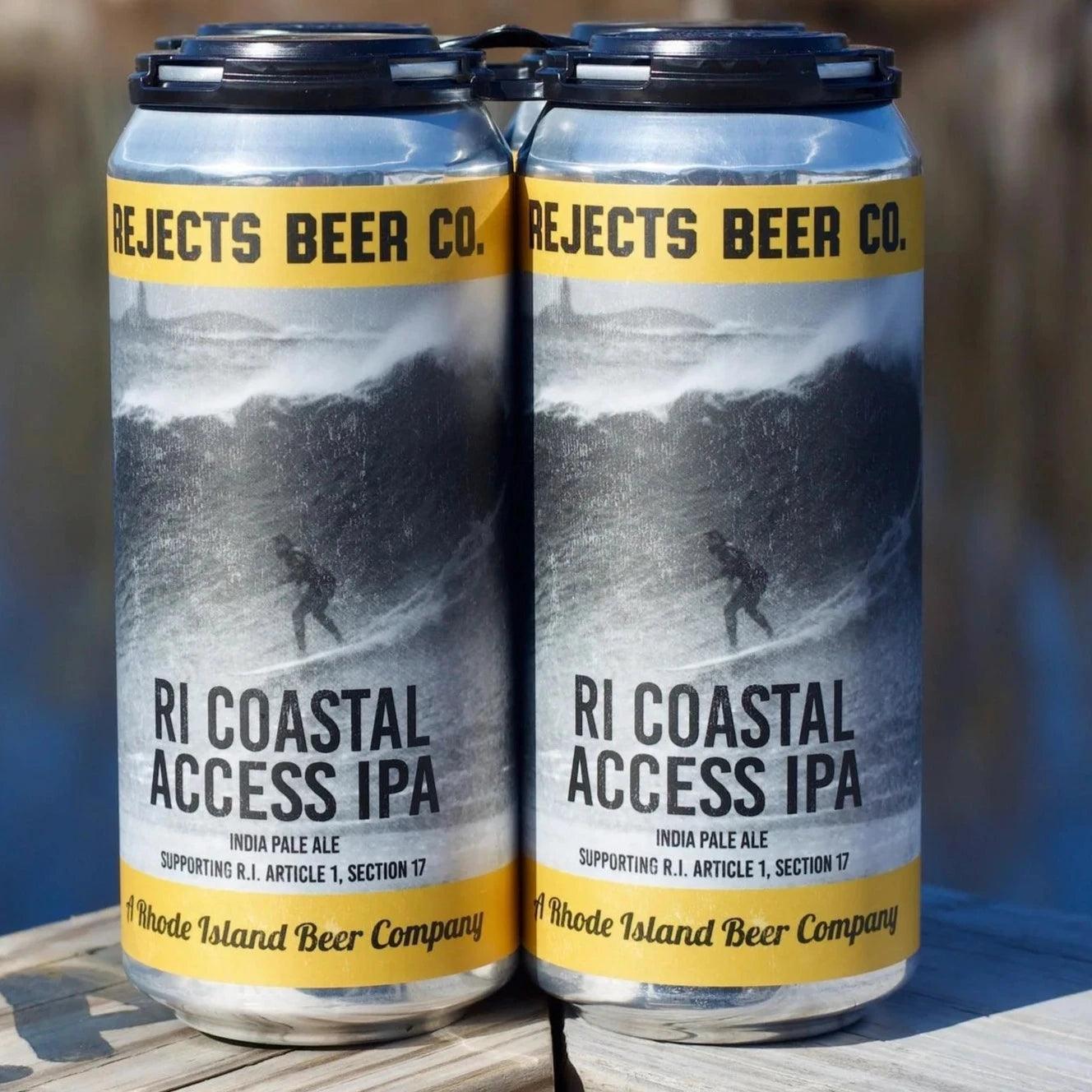 Reject Beer Co RI Coastal Access 16oz. Can - East Side Grocery