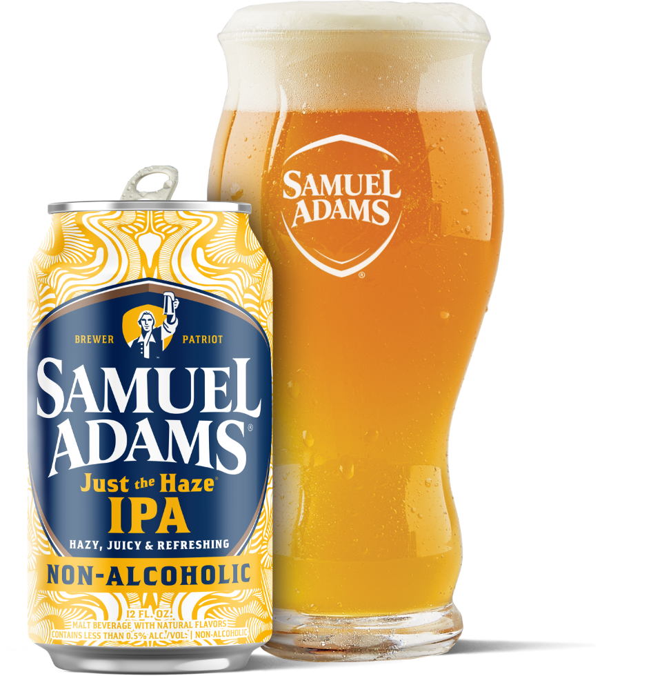 Samuel Adam Just the Haze Non-Alcoholic 12oz. Can