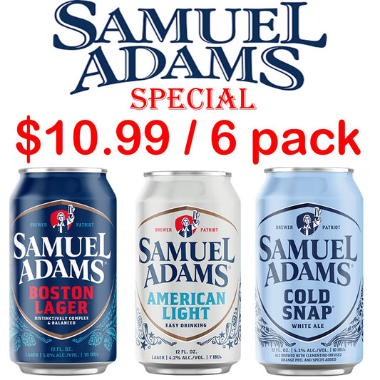 Sam Adams Beer Special 12oz. Can