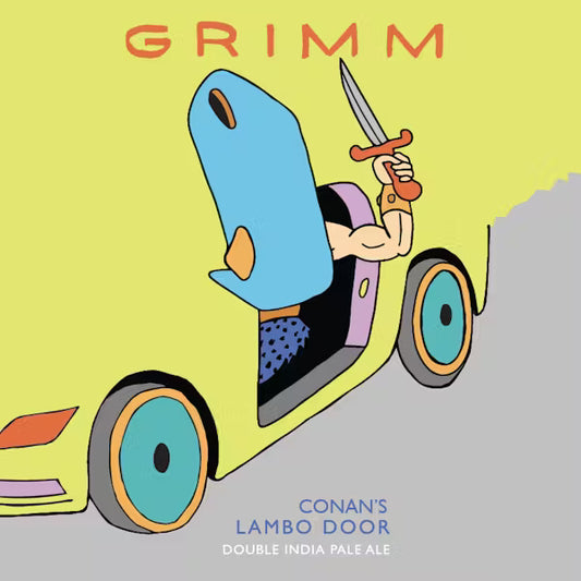 Grimm Conan's Lambo Door 16oz. Can