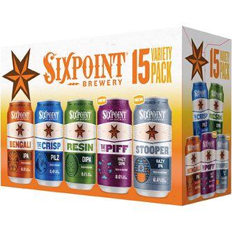 Sixpoint Variety Pack 15 Pack 12oz. Can - East Side Grocery