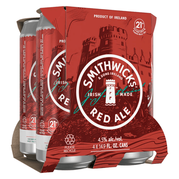 Smithwicks Red Ale 14.9oz. Can - East Side Grocery