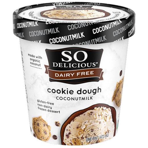 So Delicious Dairy Free Cookie Dough 16oz. - East Side Grocery