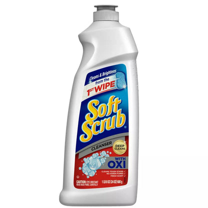 Soft Scrub Cleanser 24oz. - East Side Grocery